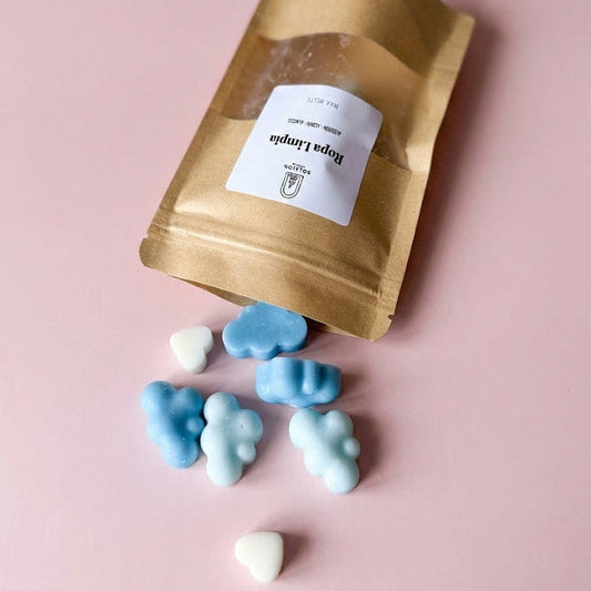Bolsita wax melts 60gr aroma ropa limpia solaina candles